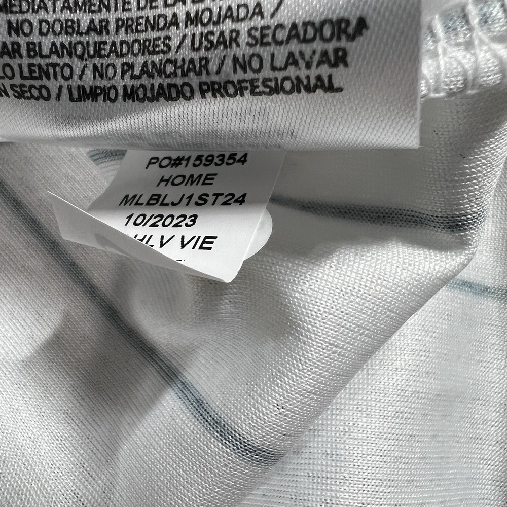 Nike Chicago White Sox MLB Yoan Moncada White Jersey Youth Large 14/16 $125 NEW - Picture 4 of 10